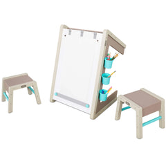 2-in-1 Easel and Art Table