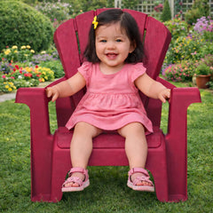 Garden Chair - Red 2 Pack