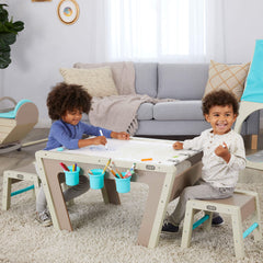 2-in-1 Easel and Art Table